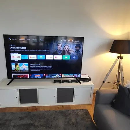شقة Ferienwohnung 80Qm, 4 Personen Mit Kamin In Pinneberg Bei Hamburg بينهبرغ